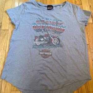 Harley-Davidson Kids Gray Motorcycle Tee #226